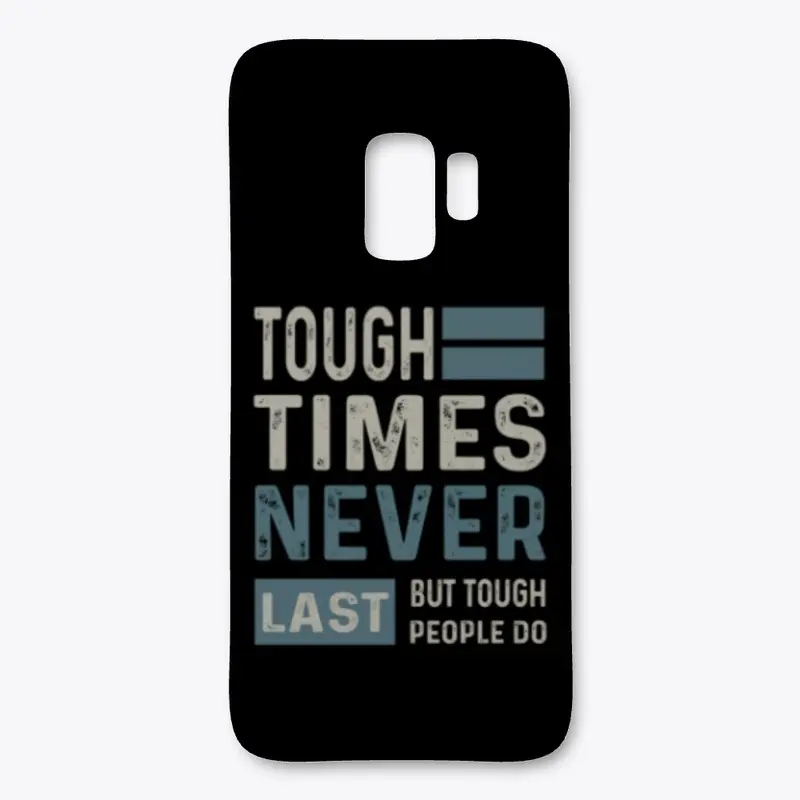 Tough times never last but tough...