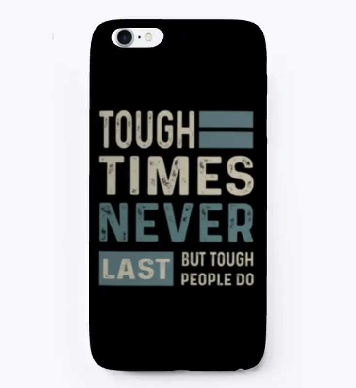 Tough times never last but tough...